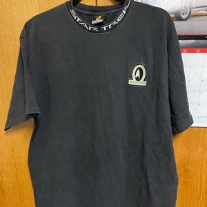 Vtg Star Trek The Experience Las Vegas Men Sweater T-Shirt XL Glow In the Dark